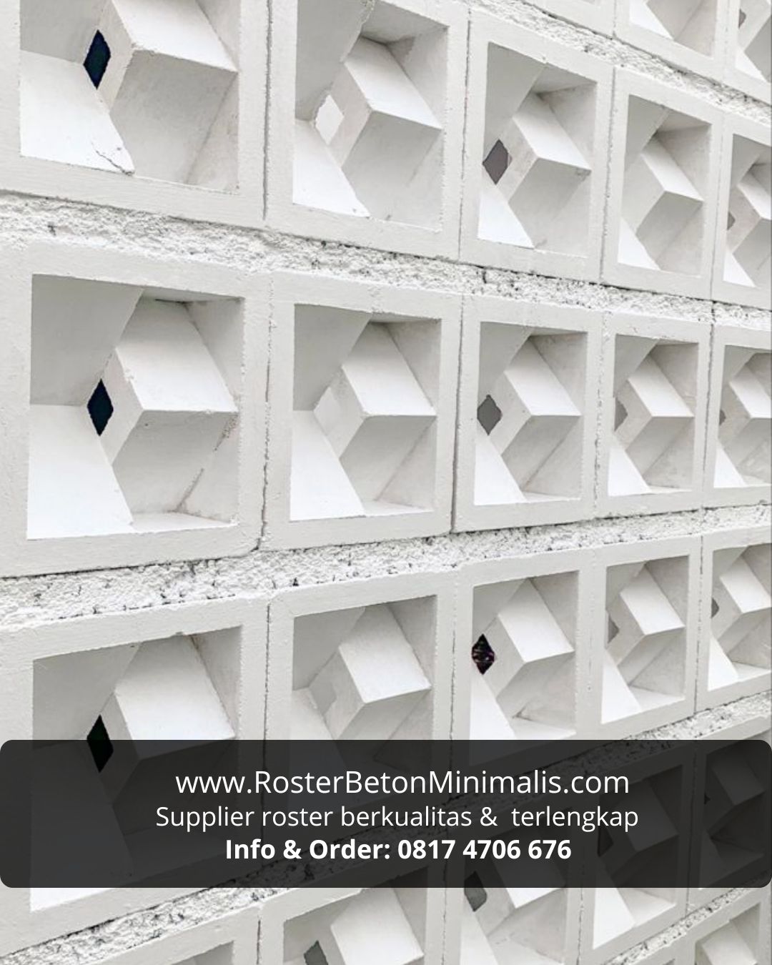 Produksi roster beton berkualitas premium untuk Trenggalek