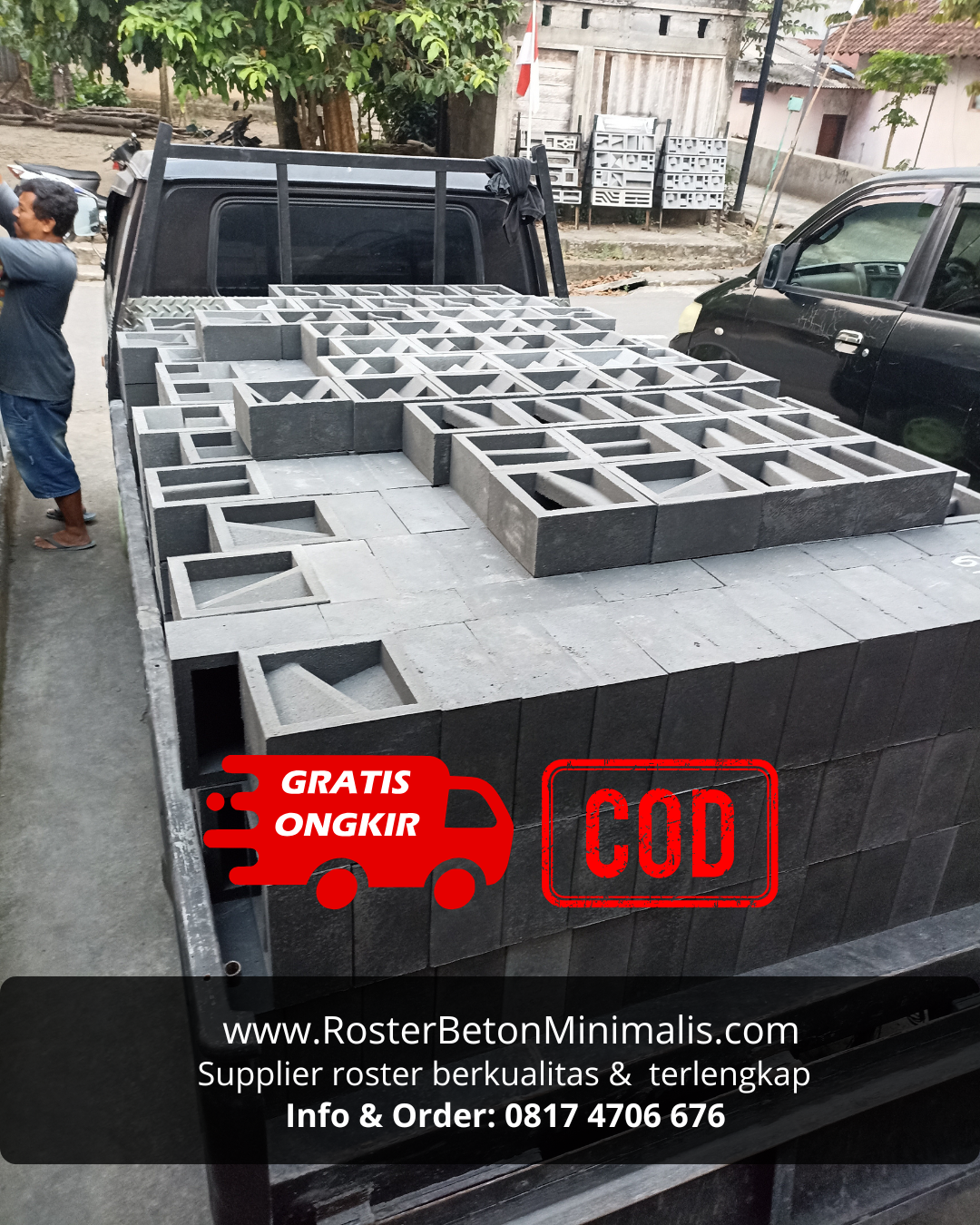 Layanan pengiriman cepat dan gratis ongkir untuk proyek di Denpasar.