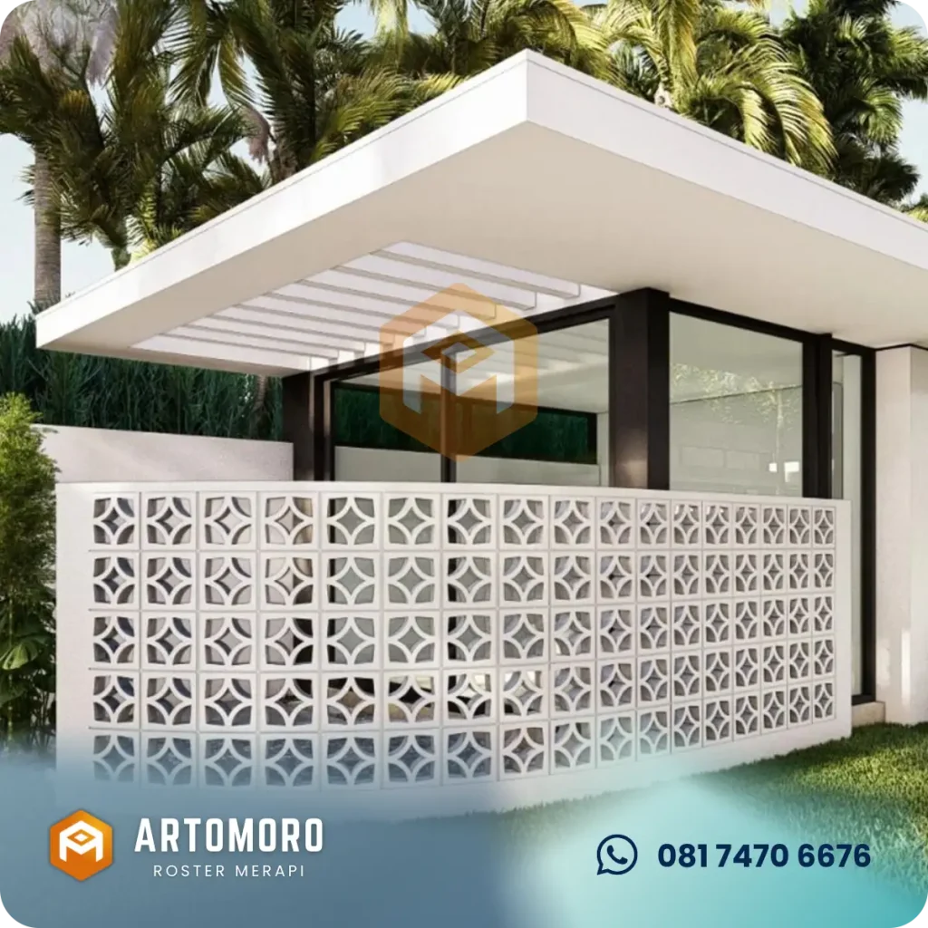 roster beton untuk pagar