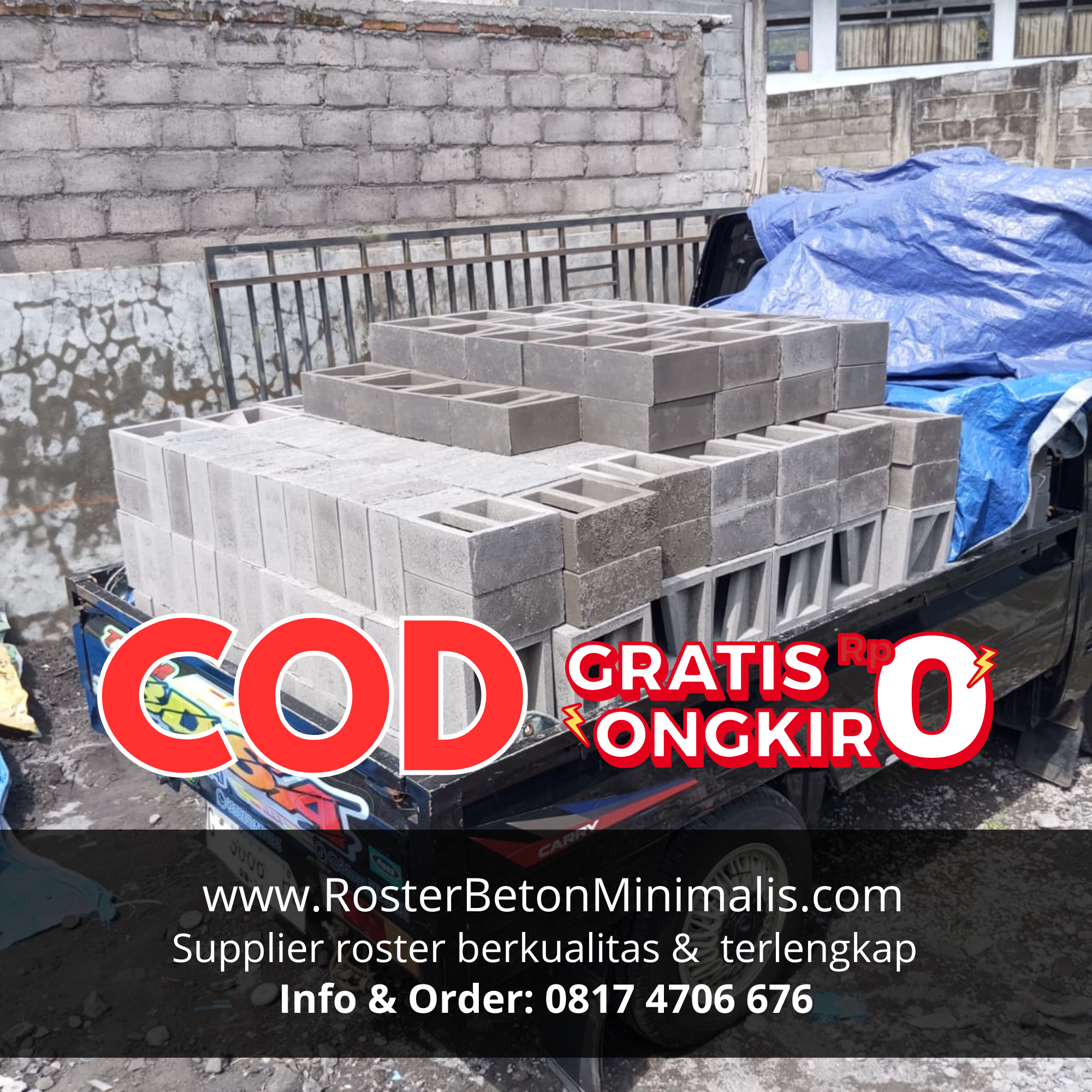 Layanan pengiriman cepat dan gratis ongkir untuk proyek di Purwakarta.